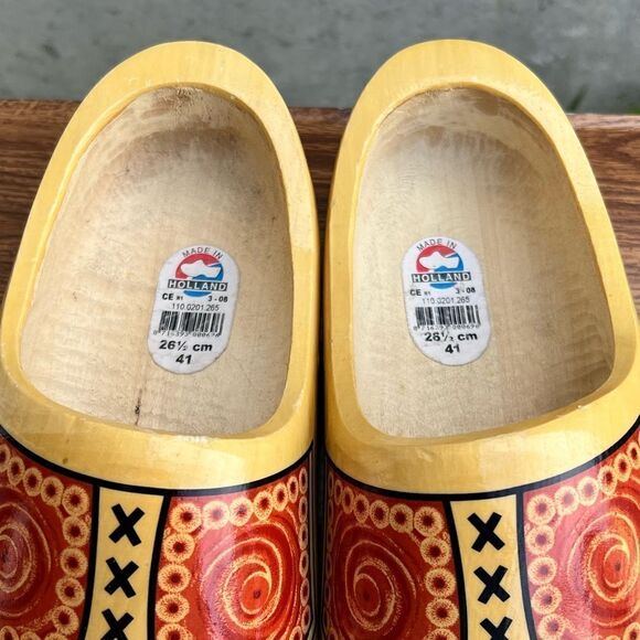 Holland Wood Clogs Shoes